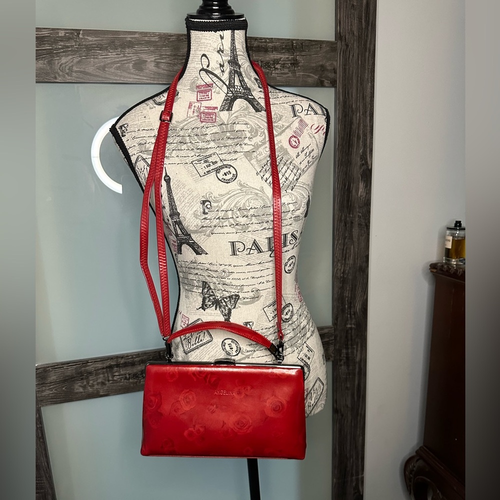 Red Rose Bag Purse